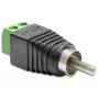 RCA soovahetaja DeLOCK 65417 Must Roheline Hõbedane