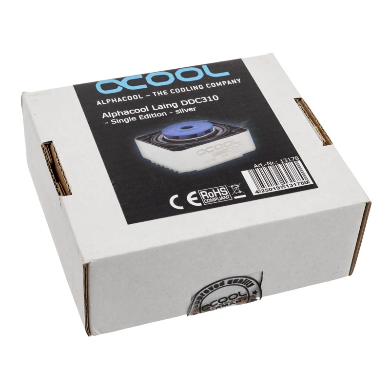Alphacool Laing DDC310 pump, Single Edition, hõbedane