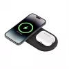 Belkin WIZ021VFBK – 2-in-1 juhtmevaba laadimispadi Qi2 tehnoloogiaga 15 W, must