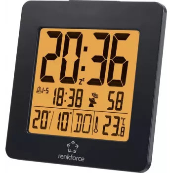 renkforce Funk Wecker 4161c12 Must Alarmzeiten 2 (1383425)