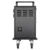 Manhattan iPad kuni 13 tolli, MacBook Air kuni 13 tolli ja Chromebook kuni 14 tolli 32-kohaline USB-C laadimiskäru/kapp, ka teised tahvelarvutid/nutitelefonid (seadmest USB-C kaablini), lahtrid 330x22x235 mm, seadme laadimiskaablid ei kuulu komplekti (soo