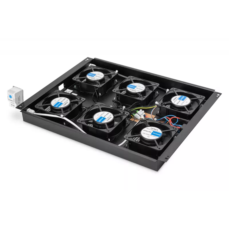 Digitus DN-19 FAN-6-SRV-B Toode Must