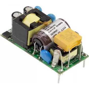 Toiteadapter/inverter MEAN WELL MFM-15-15, 15 W, 15 V väljund, 90–264 V sisend