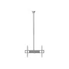 Sunne PL-C62 - Kinnituskomplekt (Laekinnitus) - lameekraanile - teras - hõbedane - ekraani suurus: 94-160 cm (37-63 inch)
