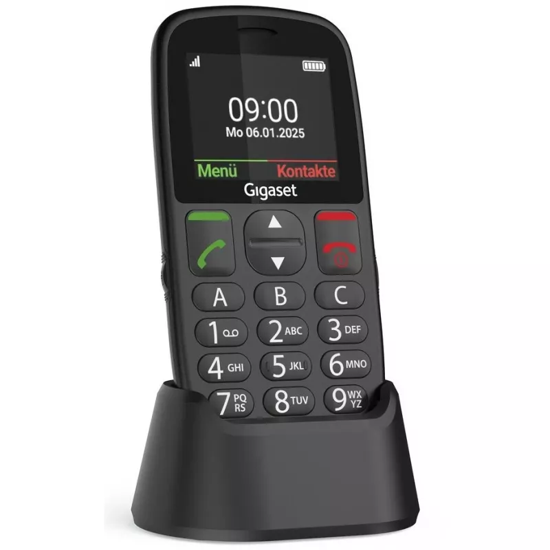 Siemens GL395 Must mobiiltelefon 5,6 cm / 2,20 - 0,30 Mpx kaamera (S30853-H1230-R101)