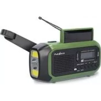 Nedis RDDBCR2000GN Notfallradio DAB+, UKW, FM Notfallradio, DAB+, UKW Green, Must (RDDBCR2000GN)