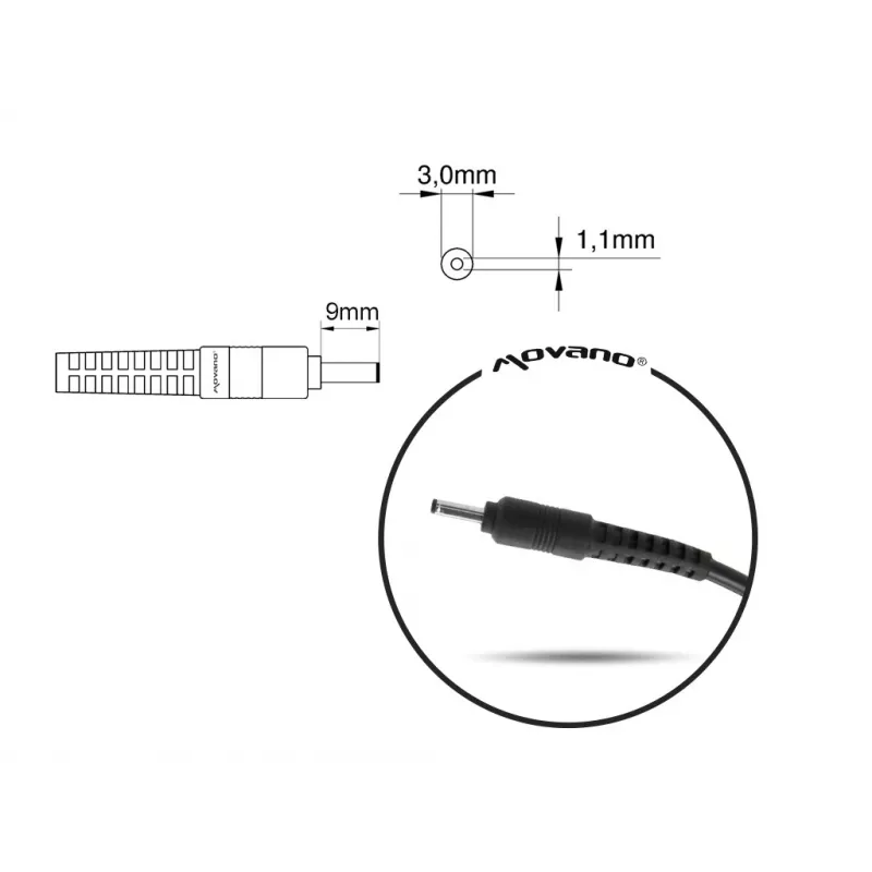 Toiteplokk MITSU 19V 2.37A mudel 5ZM009 kaasaskantavatele seadmetele