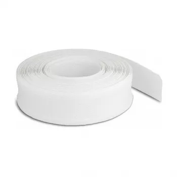 Punutud kaitsesukad DeLOCK 20819 10 m x 19 mm valge