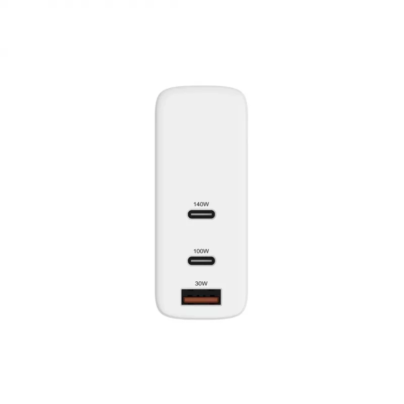 HYPER HJG140WW universaalne laadija mobiilseadmetele, valge, vahelduvvoolu kiirlaadimine, siseruumides