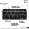 Klaviatuur Logitech MX Keys Mini For Mac QWERTZ Saksa Must Hall