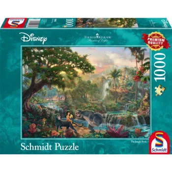 Pusle Schmidt Spiele 4059473 — 1000 tk, Džungliraamatu koomiksid, laius 693 mm