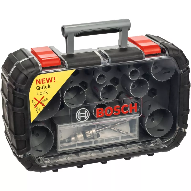 HSS-bimetall-keermesae komplekt, 17-osaline, 20 60, 64, 76 mm (2608580887)