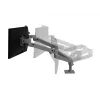 Ergotron LX Pro - Kinnituskomplekt (kahekäeline) - modulaarne - 2 LCD-ekraanile - kõrvuti - alumiinium - tumehall - ekraani suurus: kuni 68,6 cm (kuni 27 tolli) (45-686-293)