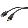 Renkforce DisplayPort-ühenduskaabel DisplayPort-pistik, DisplayPort-pistik 2,00 m Must RF-5771516 PVC-kate DisplayPort-kaabel (RF-5771516)