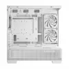 PC Midi Tower korpus DeepCool CG380 3F WH — Valge, 235×437×451 mm, toetab 2,5-tolliseid/3,5-tolliseid, alumine toiteplokk, 3x 120 mm ventilaatorid paigaldatud