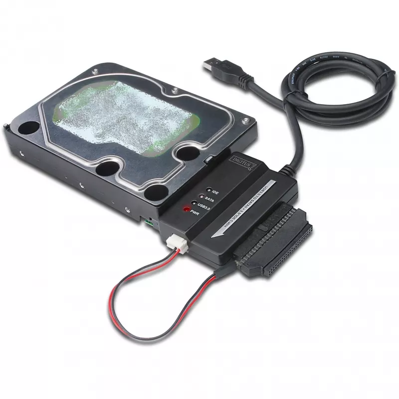 DIGITUS DA-70325 - salvestuskontroller - 6,4 cm, 8,9 cm (2.5, 8,90cm (3.5)) - ATA / SATA 3Gb/s - 300MBps - USB3.0 (DA-70325)