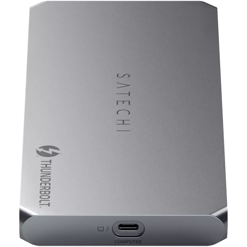 Satechi Thunderbolt 4 Dock ST-DT4MDM-EU — Thunderbolt 4 dokkimisjaam, 2× HDMI 2.0, 2× USB-A 3.2