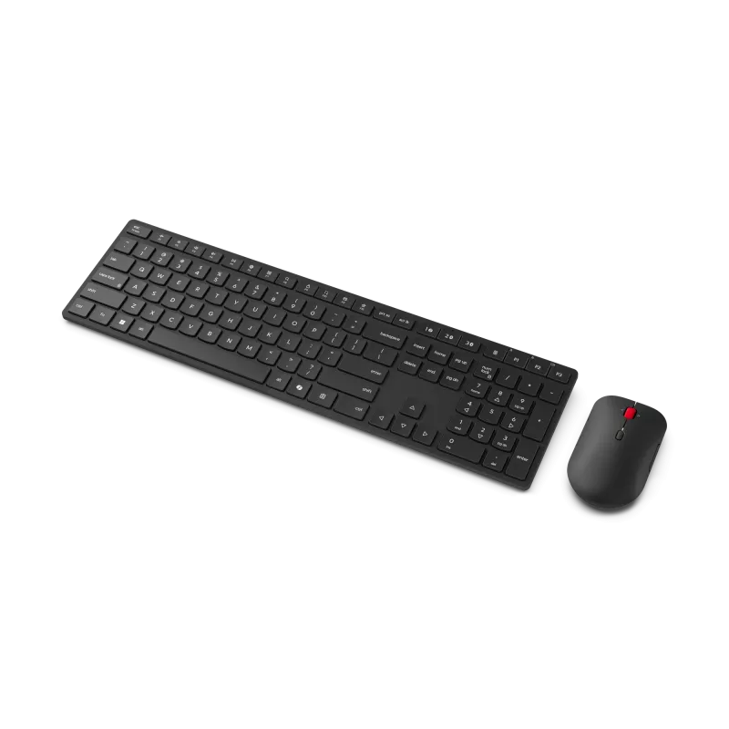 Lenovo | Multi-Mode Pro 6000 | Klaviatuuri ja hiire komplekt | Juhtmevaba | Hiir kaasas | Eesti keel | Bluetooth | Eclipse Must