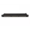 Patch panel 1U Lanberg PPS7-1024-B