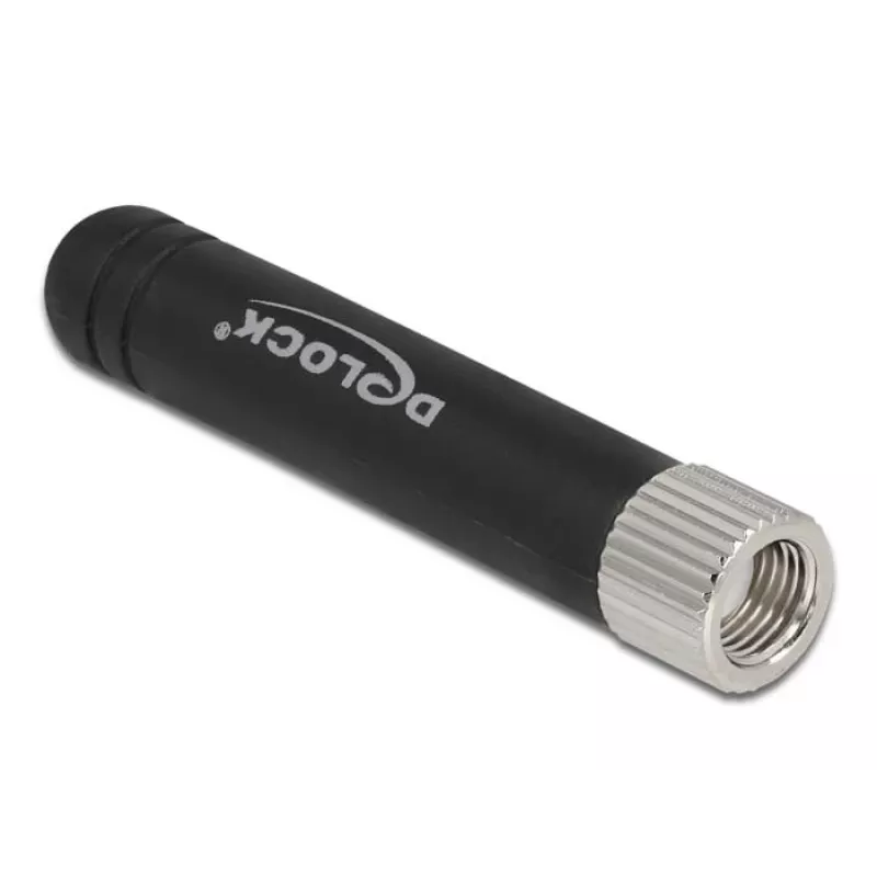 Delock WLAN 802.11 b/g/n antenn RP-SMA pistikuga 1,7 - 3,7 dBi must