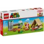 Ehitusmänguasi LEGO Captain Toad's Camp komplekt 72040 interaktiivsete Super Mario funktsioonidega