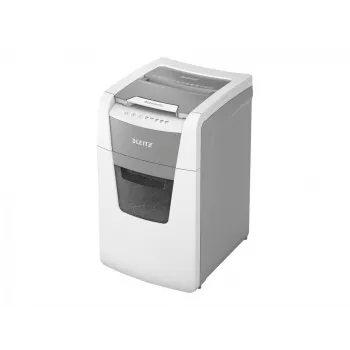 Leitz IQ Autofeed Office 150 automaatne paberihundi P4, ristlõikega purustamine, 22 cm, 4 x 30 mm, 44 L, 350 lehte, 55 dB