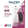 Soola- ja pipraveski komplekt Salter BW12949EU7, läbipaistvad korpused, manuaalne jahvatamine