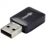 Inter-Tech DMG-07 - Juhtmevaba - USB - Wi-Fi / Bluetooth - Wi-Fi 5 (802.11ac) - 650 Mbit/s - Must (88888146)