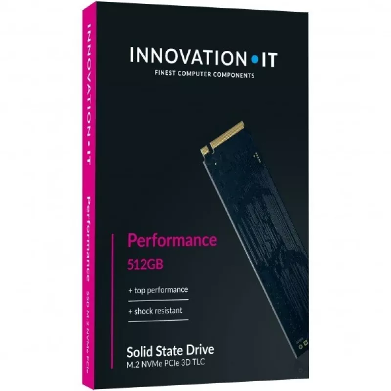 SSD-ketas InnovationIT Performance 512GB M.2 PCIe 3.0 x4 Bulk