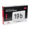 LED-lauavalgusti MACLEAN MCE292W liikumisanduriga, 950 lm, valge