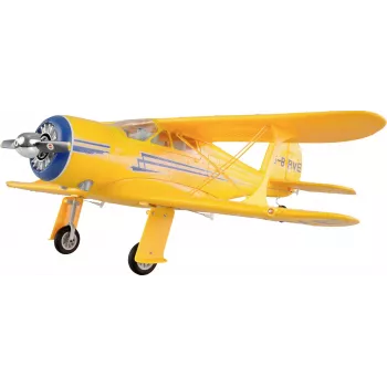 RC-lennuk Amewi AMXFlight Beech D17s 3D/6G RTF — kollane, lennuvalmis mudel