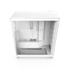 PC Case NZXT H7 Flow RGB Midi Tower Valge — karastatud klaas, EATX, ees 3×120mm, USB-C