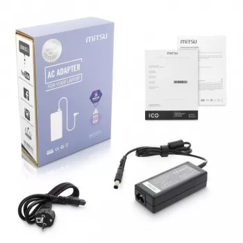 Toiteadapter MITSU HP 19,5V 3,33A sülearvutitele — 19,5 V, 3,33 A väljund