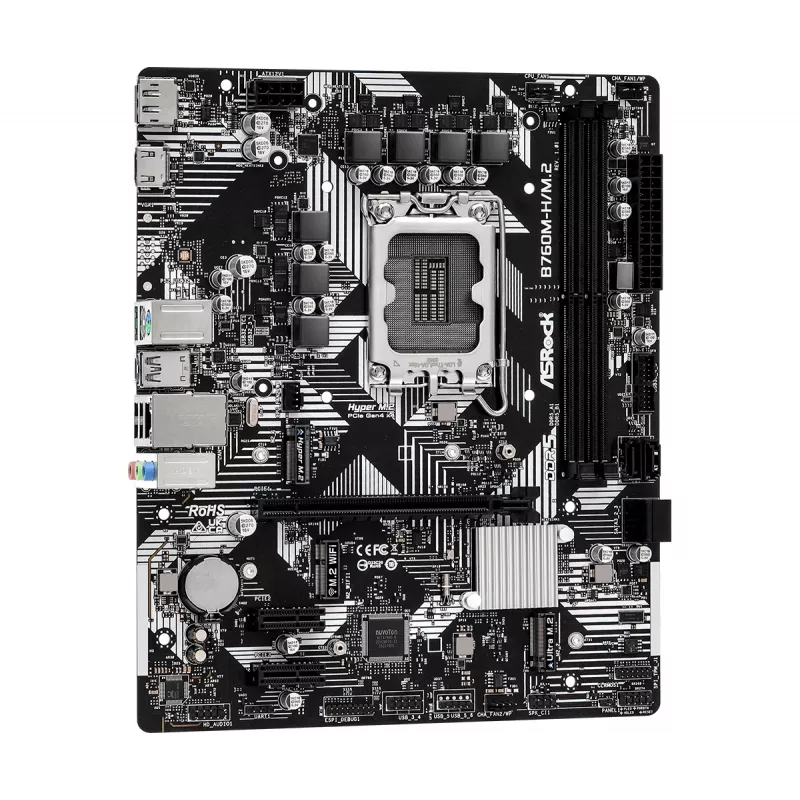 ASRock B760M-HDV/M.2 DDR5 Micro-ATX emaplaat