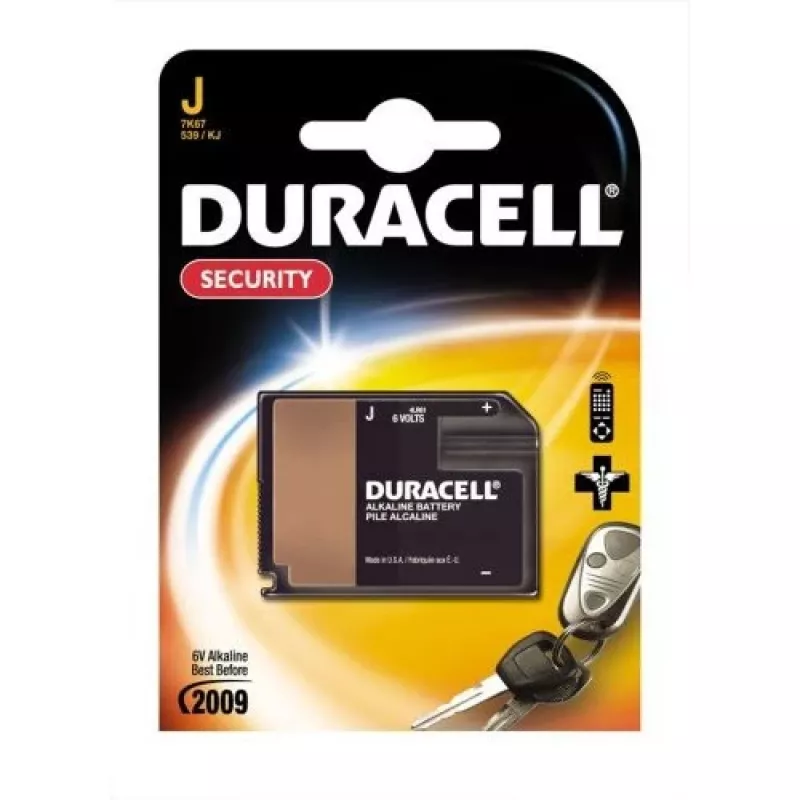Duracell Security – aku J leelis 500 mAh