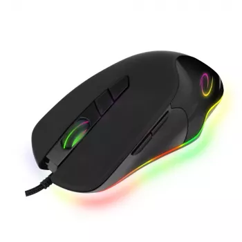 Optiline mängurihiir ESPERANZA EM132 — 7 nuppu, 7200 DPI, RGB, paremakäeline, USB 2.0, 1,5 m kaabel