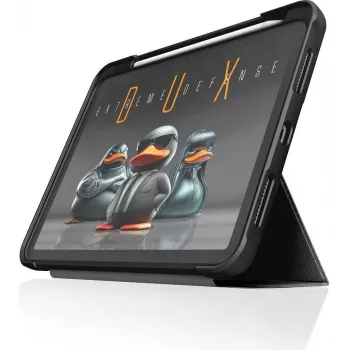 STM Dux Ultra ümbris | Apple iPad 11 (2025) / iPad 10,9 (2022) | must/läbipaistev | STM-222-486KX-01 (STM-222-486KX-01)
