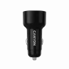 Autolaadija CANYON OnDrive 60 PD 60W 2xUSB-C — 60W võimsus, 2 USB-C porti, must