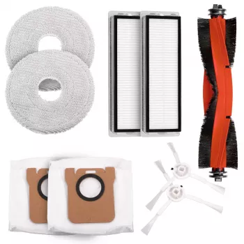 Tolmuimeja tarvikute komplekt: harjad, rullid, filtrid, mopid, kotid Xiaomi S10+ X10+ X20 Dreame S10 Pro jaoks