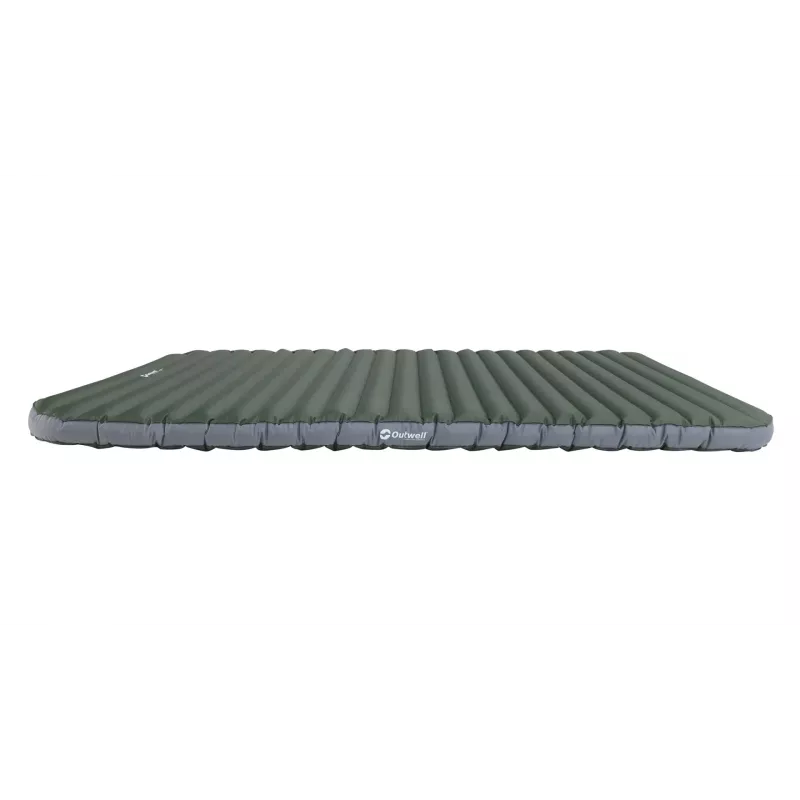 Täispuhutav kahene madrats Outwell 400124 — 1200×1950×110 mm, polüester/PVC, roheline