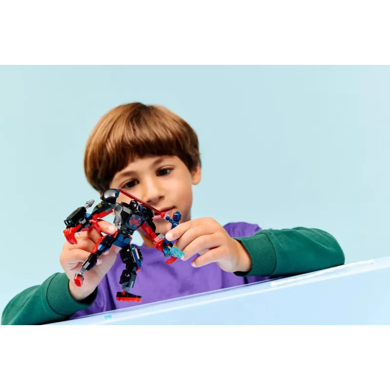 LEGO MARVEL 76337 Miles Morales mehha vs. Spider-Man 2099