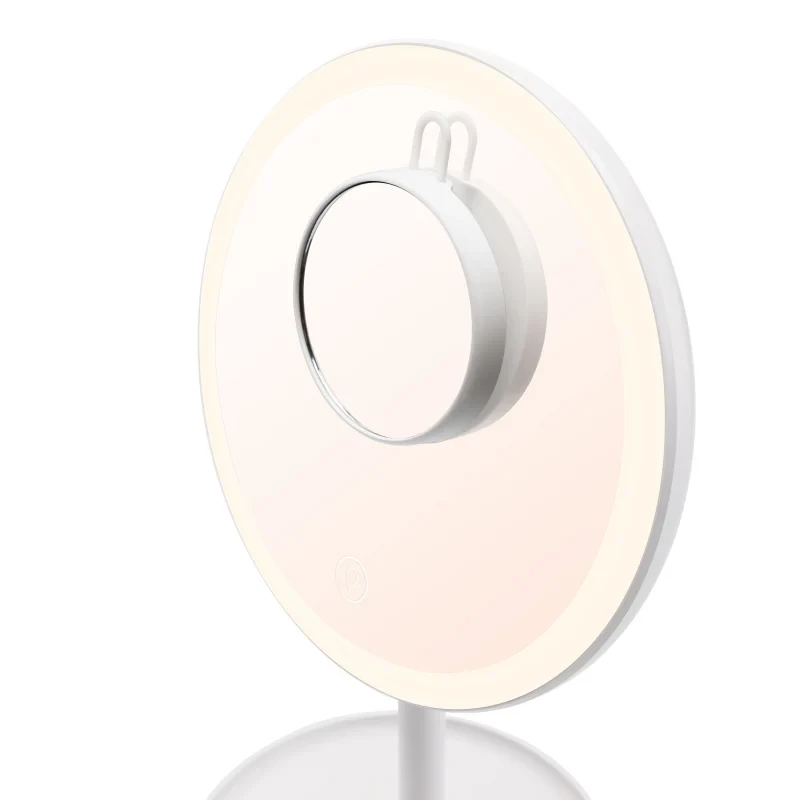 Vabaltseisev LED-jumestuspeegel ETA Fenité ümar 20 cm, puutetundlik juhtimine, USB, sisseehitatud LiPo aku