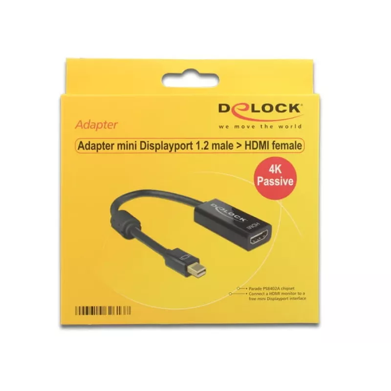 Videokaabli adapter DeLOCK 62613 Mini DisplayPort to HDMI