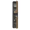 Topeshop NEL I ANT/ART vannitoa hoiukapp Graphite, Tamm