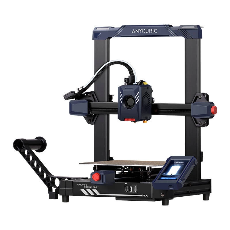 3D-printer AnyCubic Kobra 2 Pro K2RC0BK-Y-O kahe Z-teljega ja automaatse tasandusega