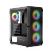 Arvutikorpus Logic Concept Portos ARGB ATX Must