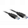 Wentronic Goobay USB 3.0 SuperSpeed kaabel, must, 3 m - USB 3.0-pistik (Type A) > USB 3.0-pistik (Type A) (93929)