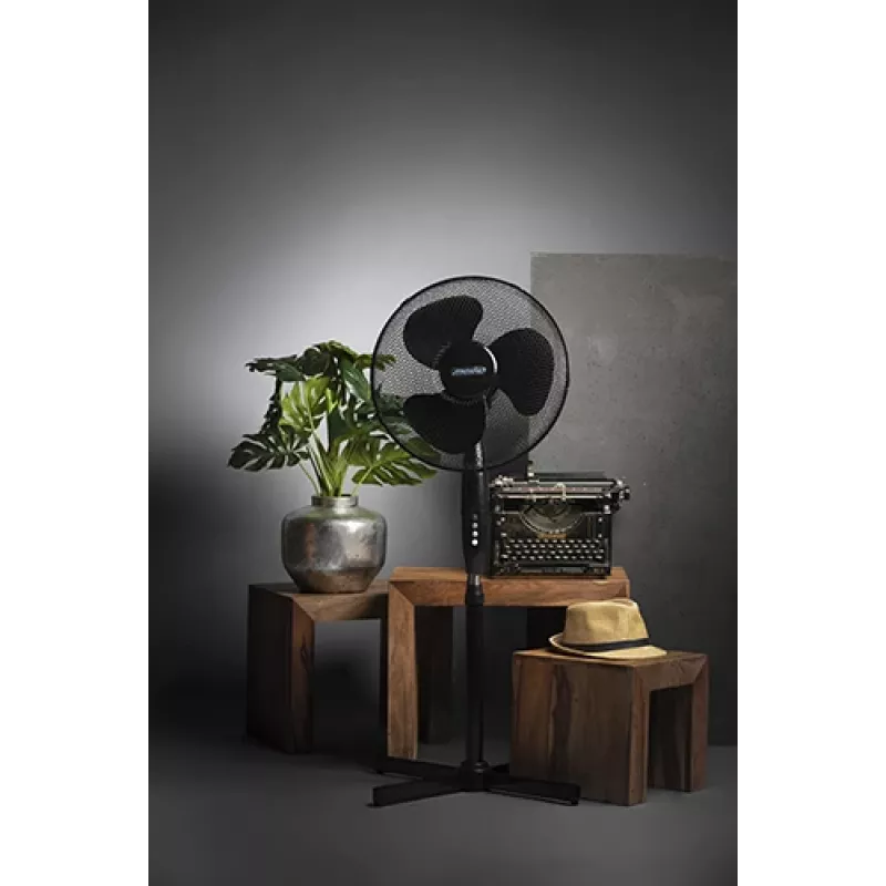 Mesko | Ventilaator | MS 7311 | Põrandaventilaator | Must | Läbimõõt 40 cm | Kiiruste arv 3 | Pöörlemine | 45 W