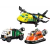 LEGO CITY 60505 Lennuk, Teenindusauto ja Hõljuk