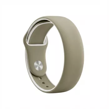 Armband GUAN Premium Pro Apple Watchile Khaki/Valge ühildub 38/40/41/42 mm